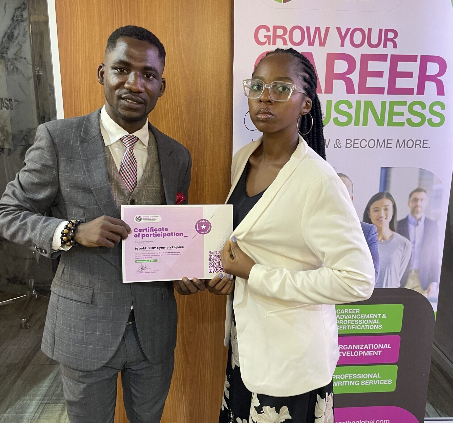 SALBA Certification